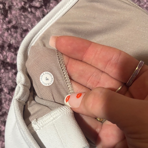 Lululemon Athletica white Sports Bra - Picture 3 of 5
